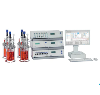 德國(guó)艾本德Eppendorf,DASGIP? Parallel Bioreactor System, 適用細(xì)胞培養(yǎng)，最大 50?sL/h 通氣, 12 罐體系統(tǒng)，臺(tái)式罐體